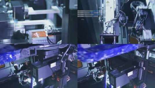 数字化工厂 科技制造 智能车间 中国制造高清在线视频素材下载