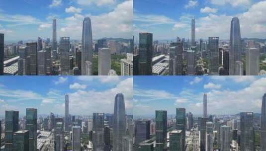 深圳高楼CBD高清在线视频素材下载