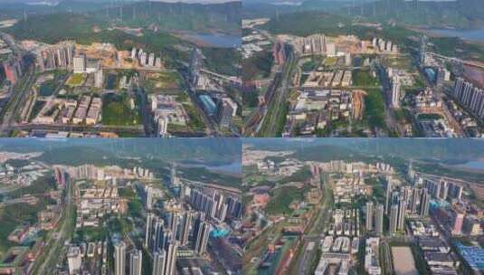 4K深圳光明科学城航拍大景高清在线视频素材下载