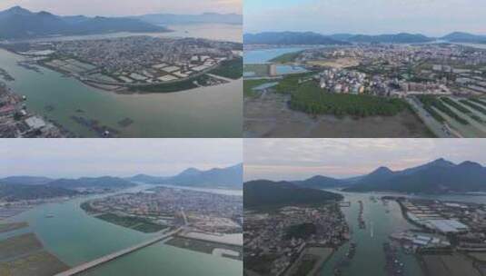 惠东盐洲岛航拍合集高清在线视频素材下载