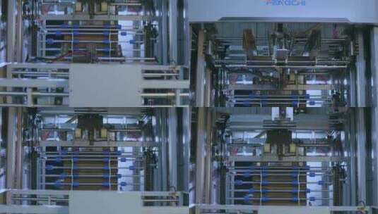 工厂自动化生产线加工制造高清在线视频素材下载