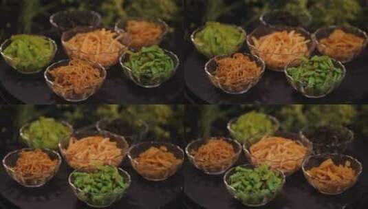 下饭佐餐小菜咸菜 (1)高清在线视频素材下载