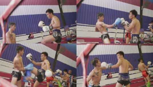 泰拳拳击赛高清在线视频素材下载
