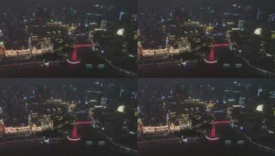 上海市人民英雄纪念塔4快航拍高清在线视频素材下载