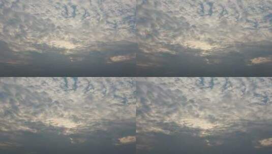 自然风光天空蓝天白云航拍高清在线视频素材下载