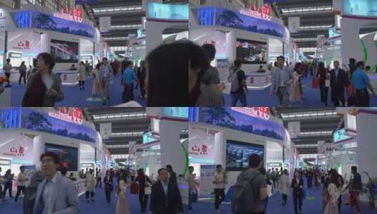 高交会 中国国际高新技术成果交易会高清在线视频素材下载