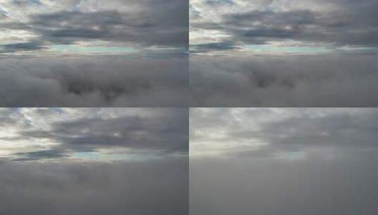 云海云层航拍高清在线视频素材下载
