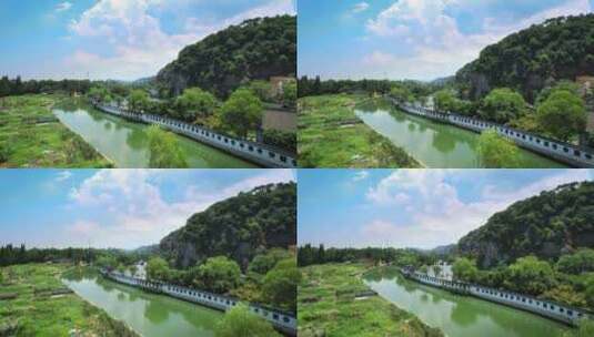 绍兴市东湖风景区高清在线视频素材下载