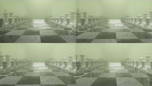 棋子3D背景动画7高清在线视频素材下载