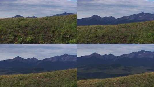 科罗拉多州洛基滑雪胜地山区小镇夏季空中无高清在线视频素材下载