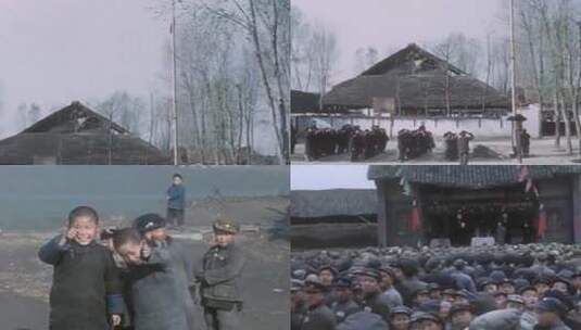 40年代 教会学校高清在线视频素材下载