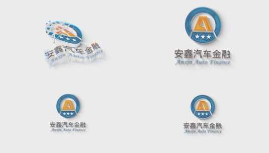 大气明亮流动波浪状光泽LOGO动画AE模板高清AE视频素材下载