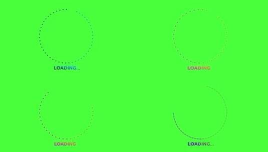 加载 圆圈 2D高清在线视频素材下载