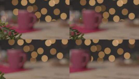 小圣诞树装饰品高清在线视频素材下载