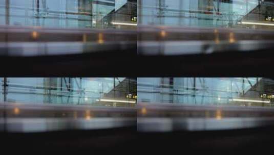 机场外部的特写镜头高清在线视频素材下载
