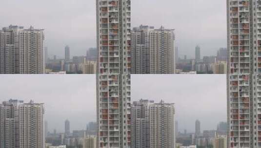 香港的塔楼景观高清在线视频素材下载