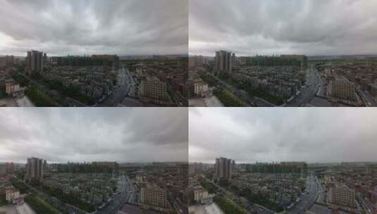 义乌城市风光延时摄影高清在线视频素材下载