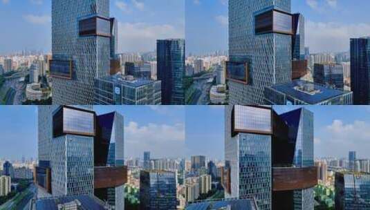 深圳腾讯大楼高清在线视频素材下载