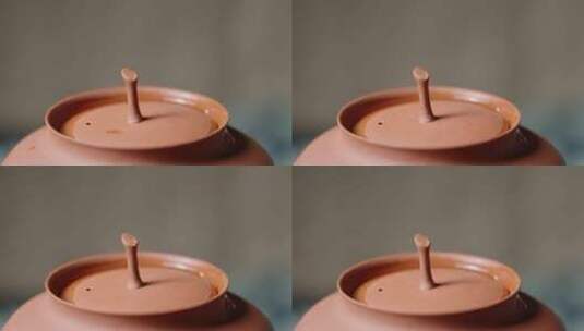 【正版素材】潮州砂铫煮水泡茶高清在线视频素材下载