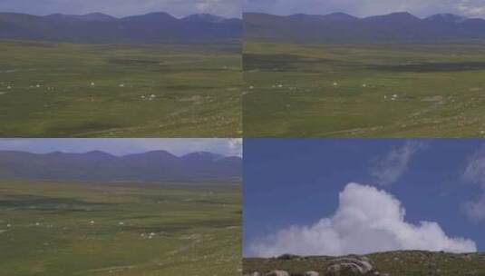 C西藏那曲草原4K延时视频高清在线视频素材下载