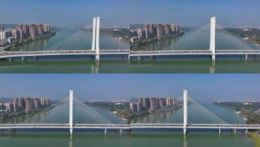 4K航拍广东惠州合生大桥2高清在线视频素材下载