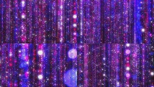赛博朋克 蓝紫 线条光线  抽象背景高清在线视频素材下载
