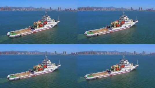 惠州惠东双月湾中国捞救 CRS 4高清在线视频素材下载