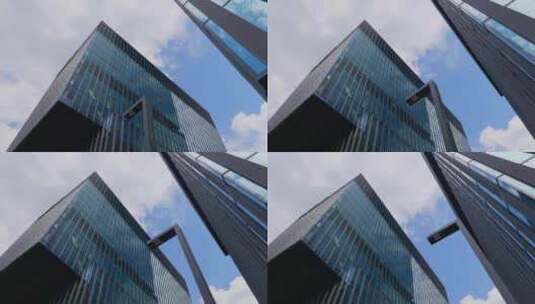城市写字楼 高楼大厦高清在线视频素材下载