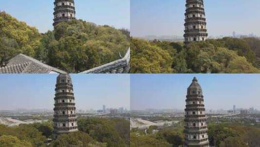 中国古代铁塔高清在线视频素材下载