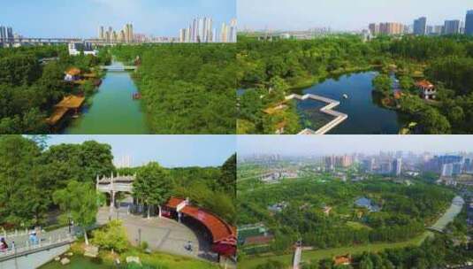 武汉青山公园高清在线视频素材下载