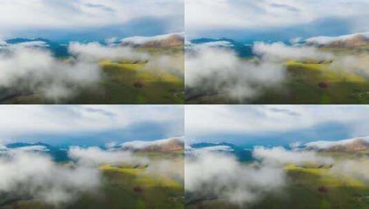 云海延时 山峰云海 风景 青海风景 青海生态高清在线视频素材下载