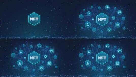 Nft Mint Space INTRO高清在线视频素材下载