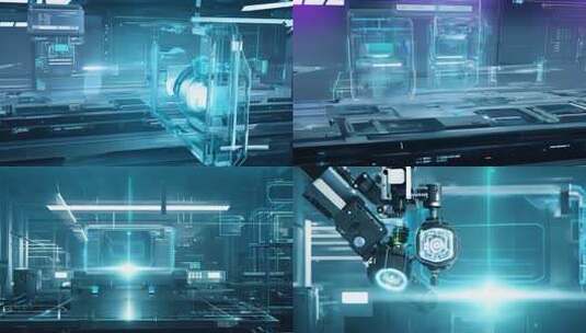 科技感未来实验室场景高清在线视频素材下载