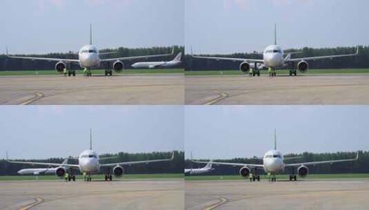 4高清机场飞机准备高清在线视频素材下载