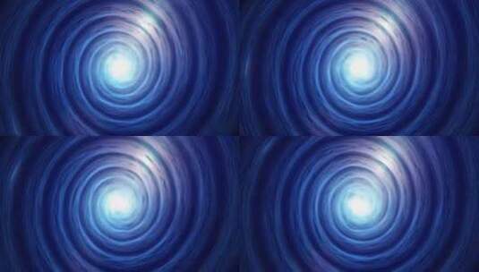 未来力打造的蓝能魔法高科技数字隧道螺旋涡高清在线视频素材下载