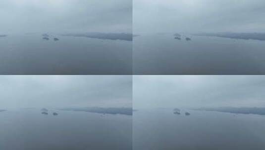 4K航拍浙江千岛湖风景区风光高清在线视频素材下载