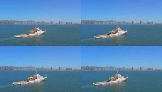 惠州惠东双月湾中国捞救 CRS2高清在线视频素材下载