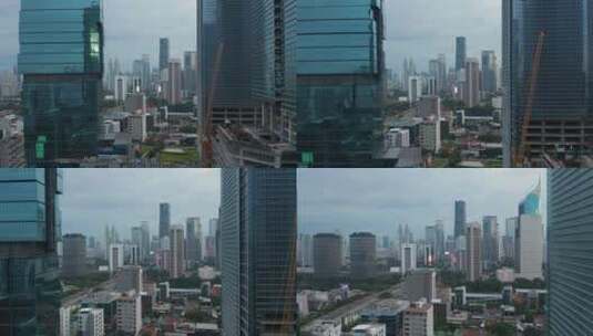 城市商业大楼实拍高清在线视频素材下载