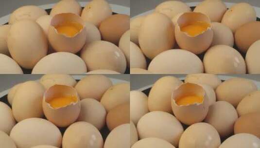 鸡蛋美食高清在线视频素材下载