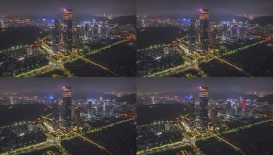 【正版5K素材】深圳深业上城夜景延时3高清在线视频素材下载