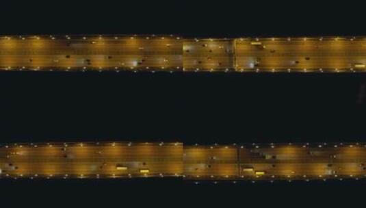 香港航拍青马大桥夜景车流高清在线视频素材下载