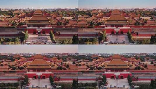 6K中国北京故宫博物院紫禁城文化遗产历史高清在线视频素材下载