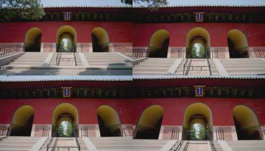 曲阜孔庙-4k运镜实拍高清在线视频素材下载