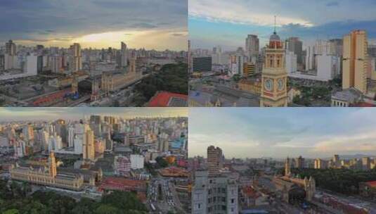 巴西圣保罗城市高清在线视频素材下载