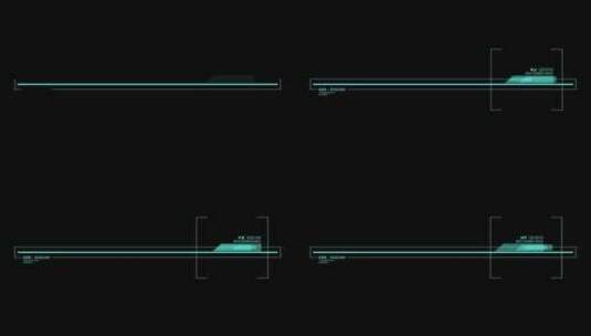 科技hud点线动画高清在线视频素材下载
