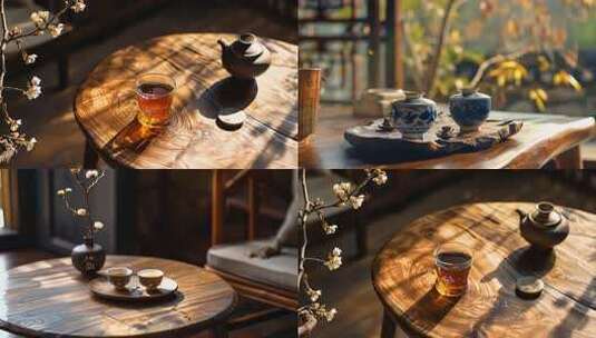 中国风茶文化合集 养生茶大健康非遗茶道高清在线视频素材下载