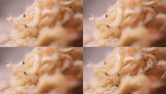 虾米虾皮补钙高清在线视频素材下载
