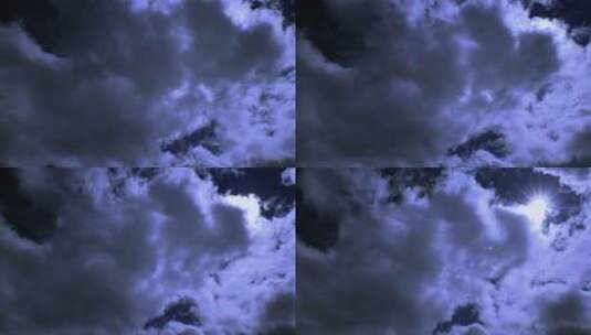 天空云朵翻滚自然现象 (6)高清在线视频素材下载