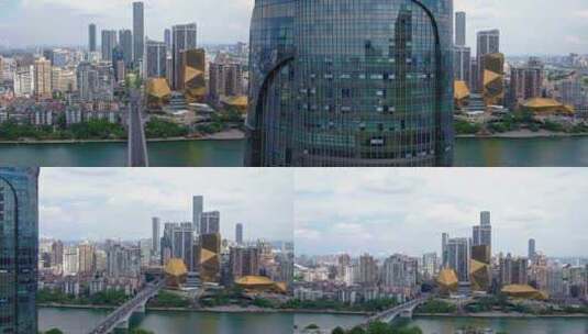 广西柳州城市航拍高清在线视频素材下载