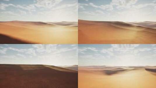 4K高温的沙漠高清在线视频素材下载